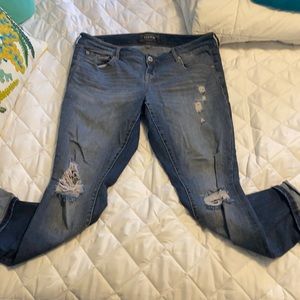 Torrid Ripped jeans size 12